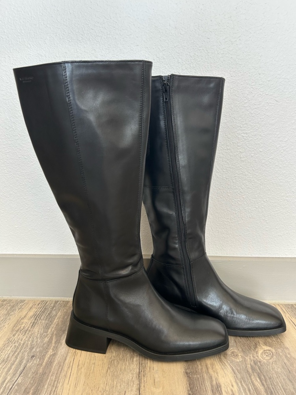 Vagabond Blanca Tall Boots Black - Picture 6 of 11